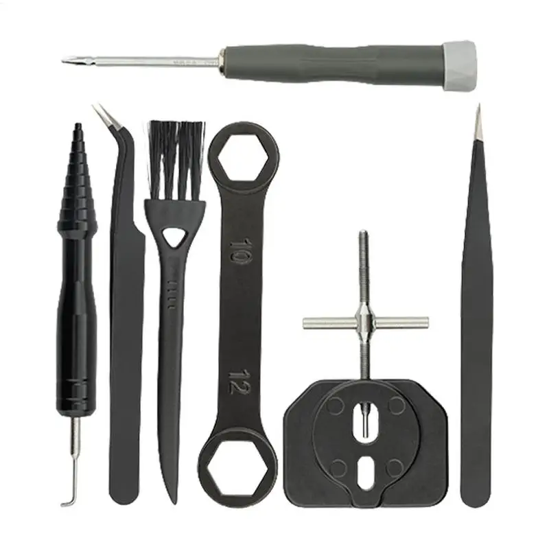 

7/9pcs Fishing Reel Repair Tool Kit Spinnings Baitcasting Reel Parts Disassembly Tools Portable Water Drop Reel Maintenance Kit