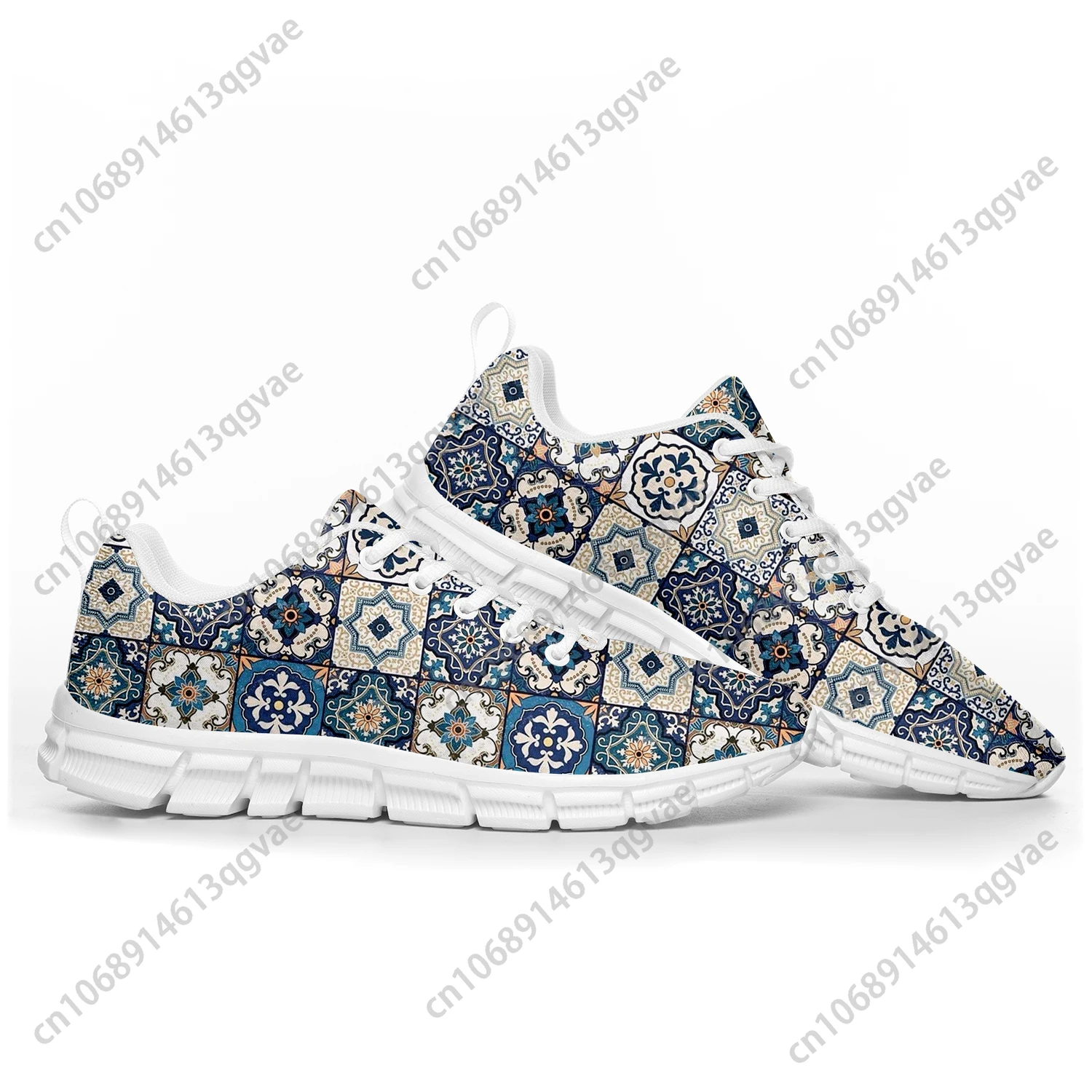 Bohemia Mandala Geometric Sports Shoes Mens Womens Teenager Kids Children Custom Sneakers Tailor-Made Shoe High Quality Couple