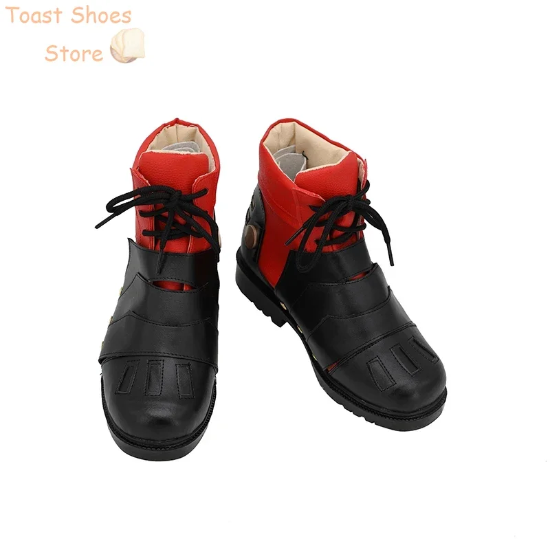 Deku Cosplay Shoes Anime My Hero Academia Midoriya Izuku Cosplay Props PU Leather Shoes Halloween Boots Costume Prop