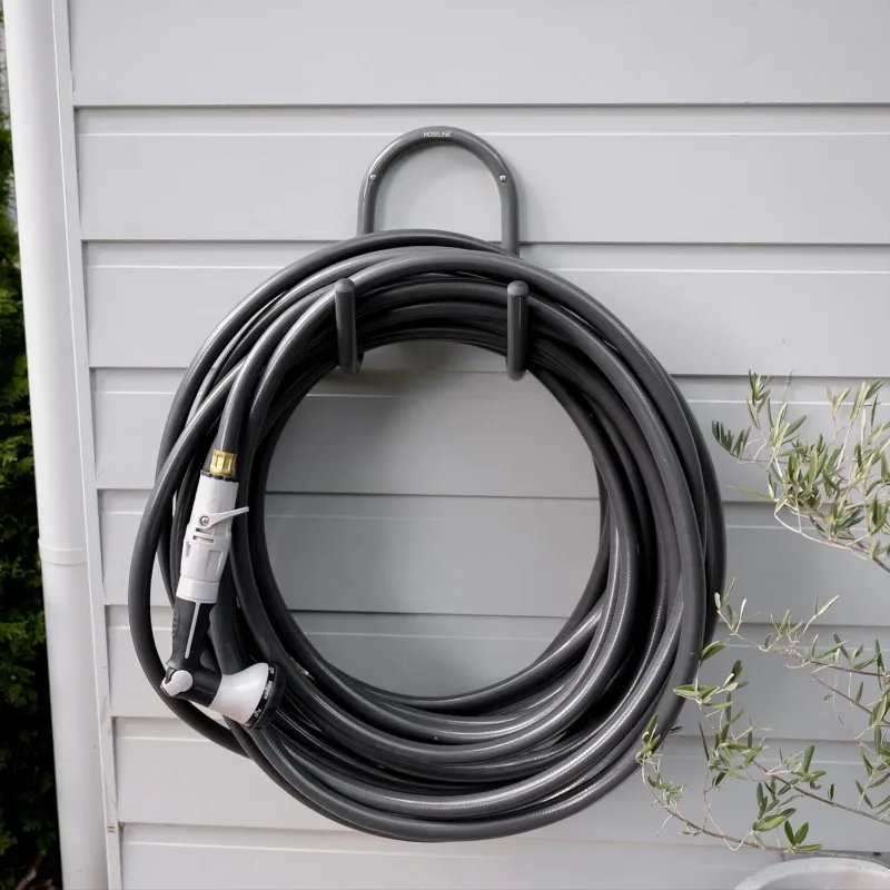 100ft 5/8" Superflex PVC Garden Hose With Hanger Pack, Kink-Resistant, Easy Install, Includes Quick-Connect Fittings