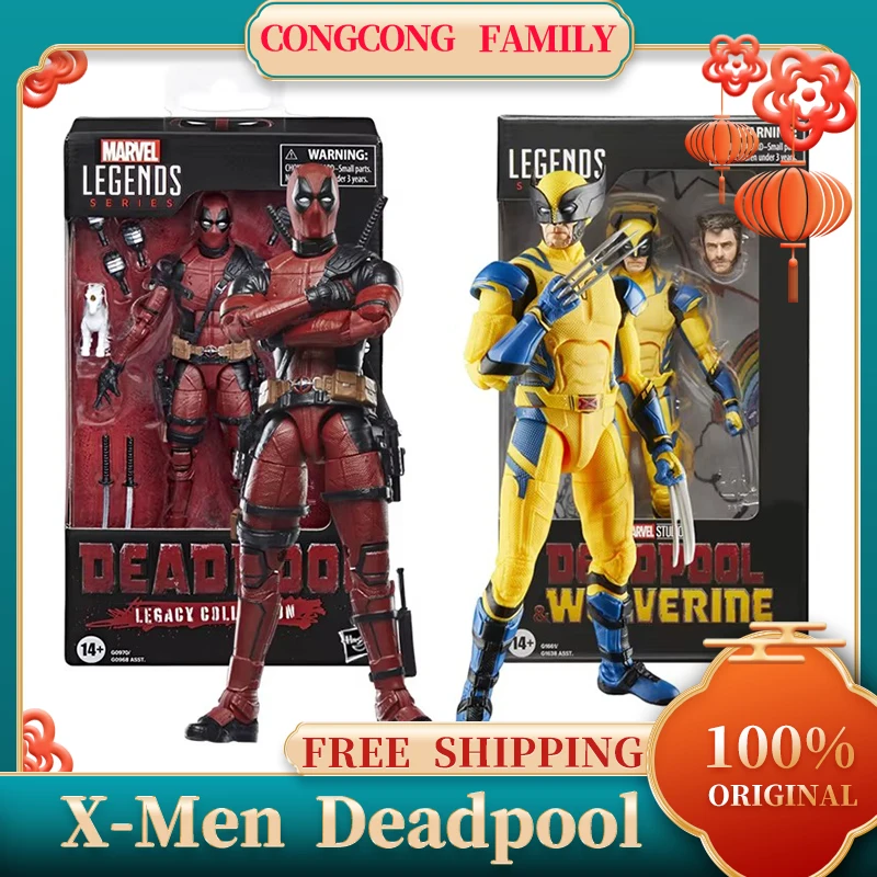 ديدبول ولفيرين X-Men السلسلة الأسطورية عمل دمية واد وينستون ويلسون دمية المشتركة عمل نموذج سلسلة لعبة الأطفال الهدايا