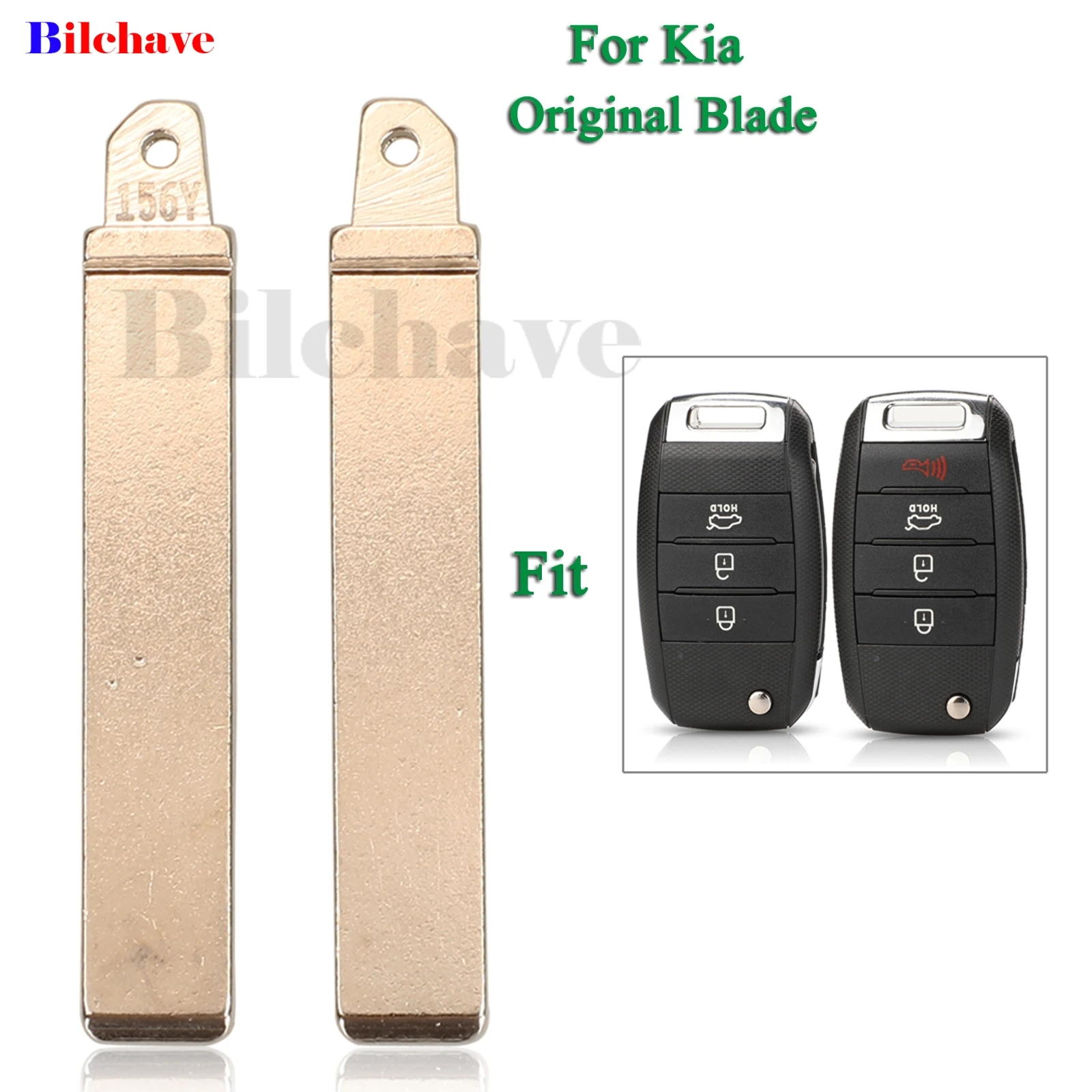 jingyuqin 10PCS Replacement For Hyundai Verna Kia K5 S522 YN HU134 HYN14R TOY40 HY20 Flip Remote Car Key Blade