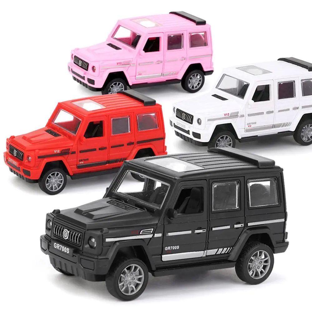 Off-road jeep model toy Inertia off-road SUV ABS car toy Battery free car model boy toy