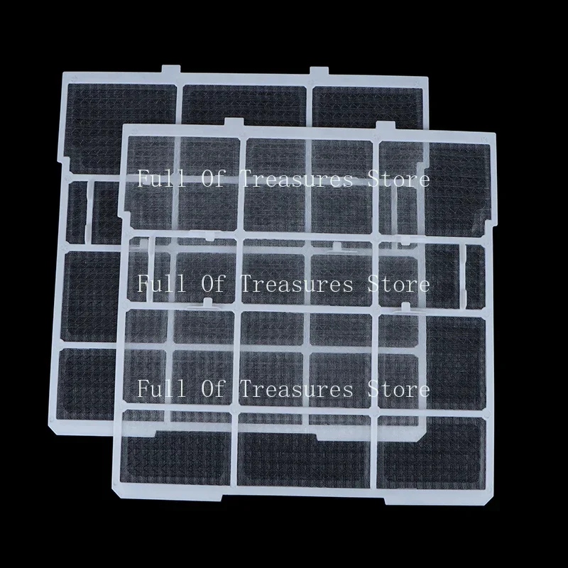 2Pcs Air Conditioner Outlet Air Vent Cleaning Filter Repacement Sponge Anti-Dust Net Mesh For Wall-mounted Air Conditioner