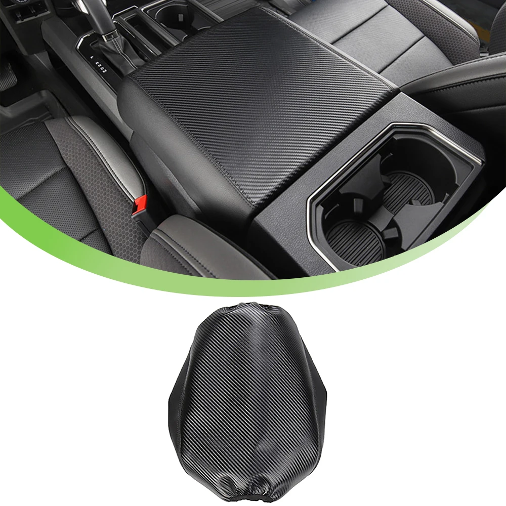 مسند ذراع السيارة غطاء صندوق حامي الذراع الراحة وسادة حصيرة لفورد F150 f-150 2015 2016 2017 2018 2019 2020 2021 الملحقات الداخلية #1