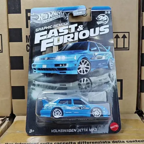Hot Wheels Fast & Furious Die-Cast Model Car Collection 1/64 Scale - Honda S2000 Lancer Evolution VII Nissan S15 Toy Vehicle