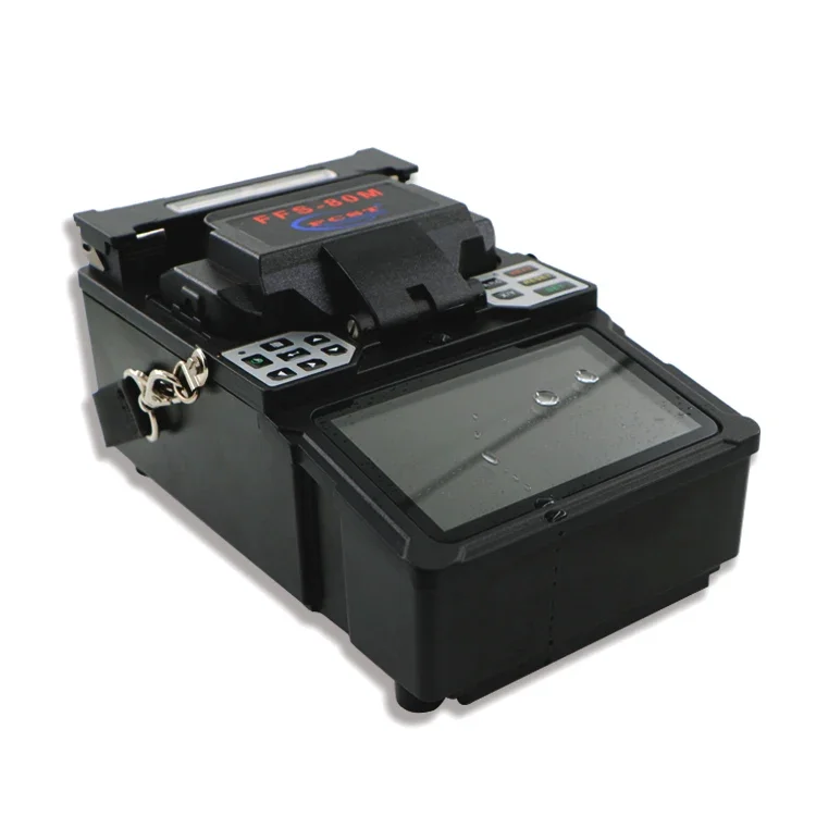

FFS-80M 7S Handheld FTTH Fiber Optic Fusion Splicer Easy-to-Take Mini Machine for SM MM Cable Installation Network Use