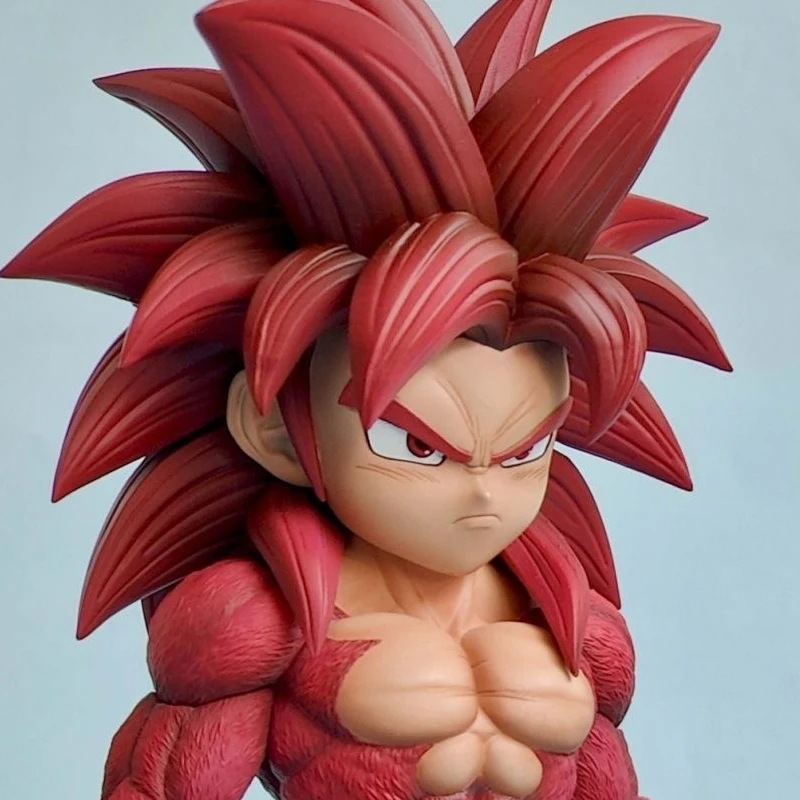 17cm Dragon Ball Goku Daima Super Saiyan 4 Anime Figure SSJ4 Son Goku Action Figurine Pvc Model Gk Statue Collection Toy Gifts
