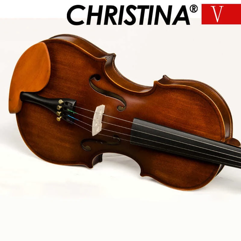 Christina V03 Violin 4/4 3/4 1/2 1/4 1/8 for beginners Italian Retro matte finish Professional Musical Instrument set