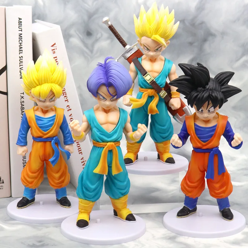 

Dragon Ball Z GotenTrunks Super Saiyan Anime Action Figure DBZ Gotenks Goku Vegeta Frieza Cell Buu Toy Desk Ornament Gift