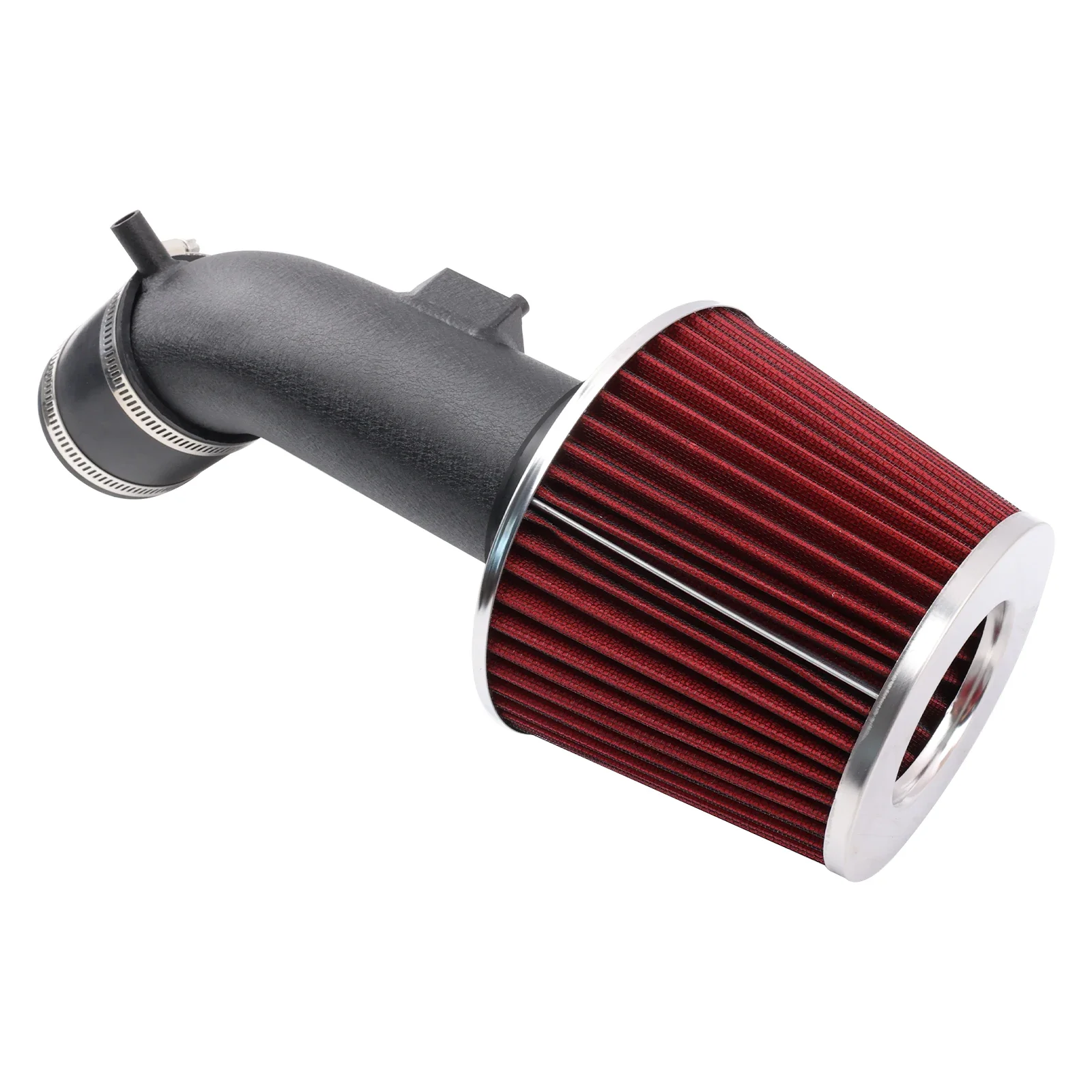 

Для 10-12 Mazda 3 2,5 л RAM комплект холодного воздушного впуска + воздушный фильтр, черная алюминиевая труба, красный фильтр с высоким расходом