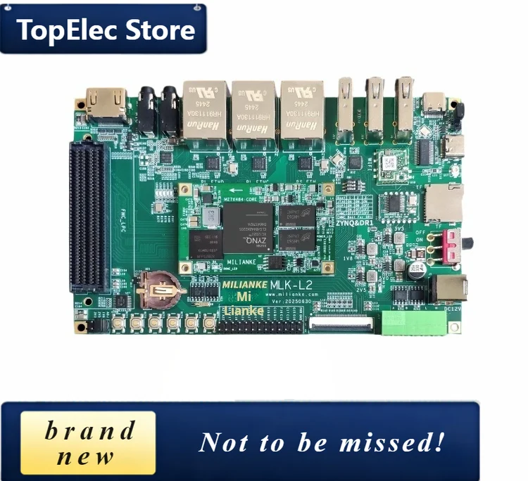 TopElec Milinker MLK L2 CZ06: Xilinx Zynq-7020 FPGA Board with Dual-Core ARM, Linux, Ethernet & WiFi