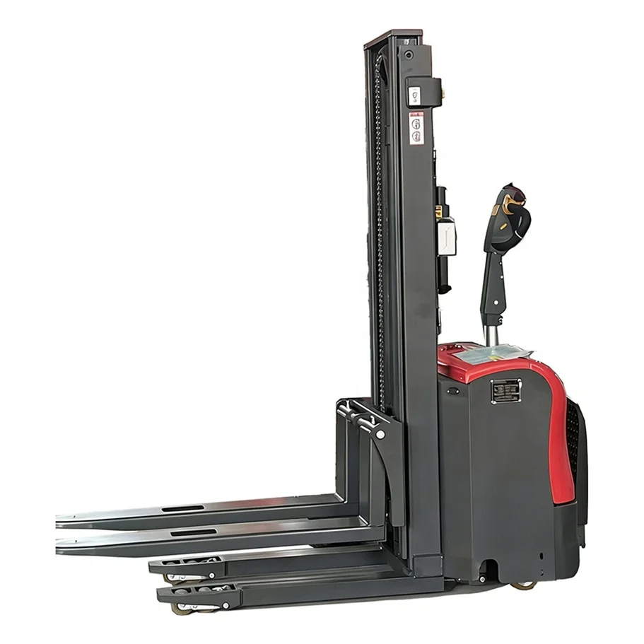 Heavy Duty Electric Stacker 3.5T with Adjustable Height and Strong Forks for Industrial Material and Logistics Operations Custom