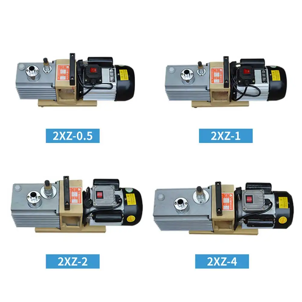 550W Rotary Vane Vacuum Pump 2XZ-4 Liter Double-stage Suction Pump Specialized For KO TBK LCD OCA Laminating Machine 1400r / min