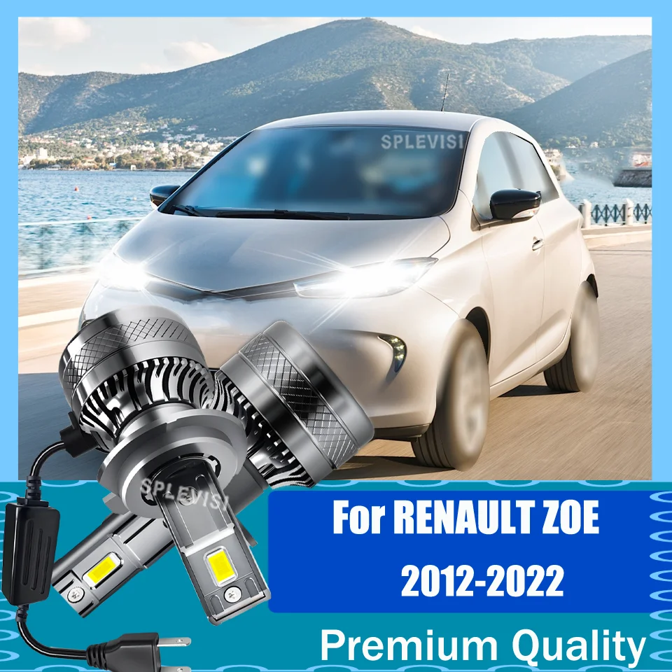 

2x Car led Headlamps Bulbs durable and reliable H7 IP68 For RENAULT ZOE 2012 2013 2014 2015 2016 2017 2018 2019 2020 2021 2022