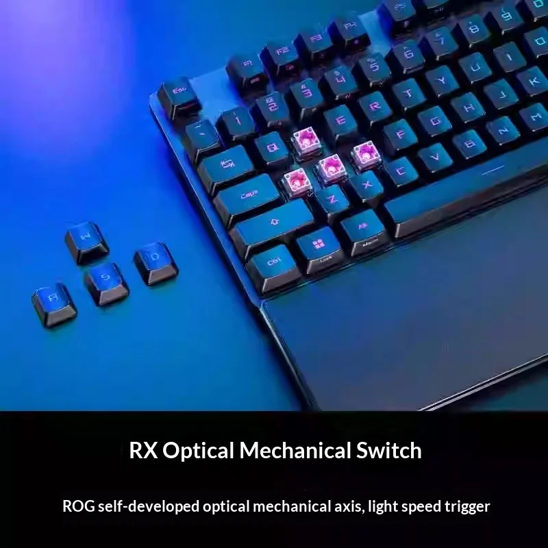 ROG Ranger 2 RX Mechanical Keyboard Optical Switches RGB Backlight Wired Anti-Oil IP57 Waterproof Ranger RX Keyboard for Gaming