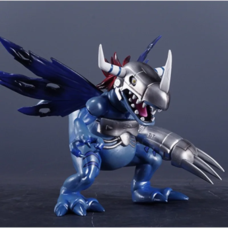新しいデジモンアドベンチャーグレイモン二次元アニメ周辺機器創造的な人格立ちデスクトップモデルフィギュア装飾品