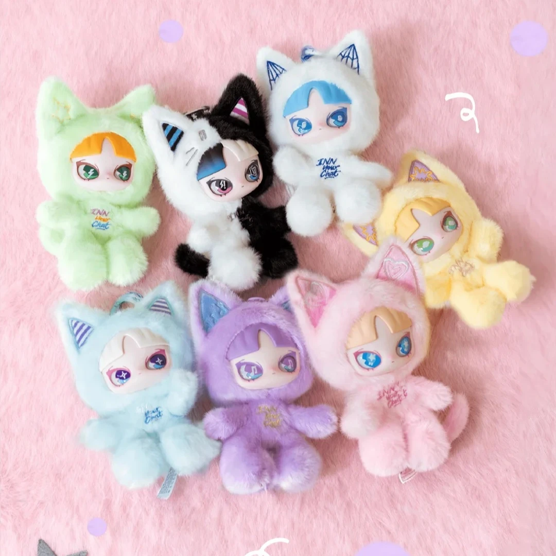 

Новая виниловая слепая коробка Inn 15 см для чата, загадочная коробка, коллекционное украшение, детские игрушки, модный подарок на день рождения, Хэллоуин для девочек