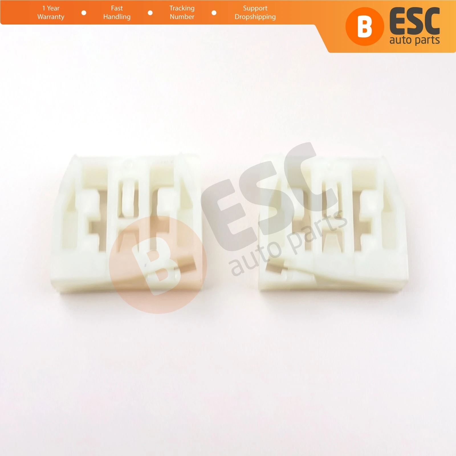 ESC Auto Parts EWR32+EWR33 Window Regulator Clips Rear Front 1U0839461 for Skoda Octavia 1U Facelift Fast Shipment Free Shipment