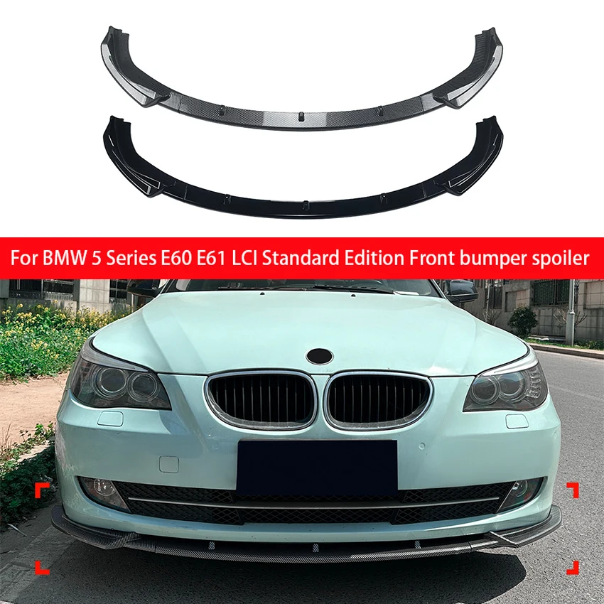 

For 2008-2010 BMW 5 Series E60 E61 LCI Standard Edition Car Spoiler Bumper Parts Front Bumper Lip Splitter Diffuser Lip Body Kit