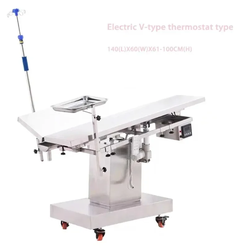 Veterinary Table Stainless Steel Pet Grooming Table Pet Electric Tilt Pet Table