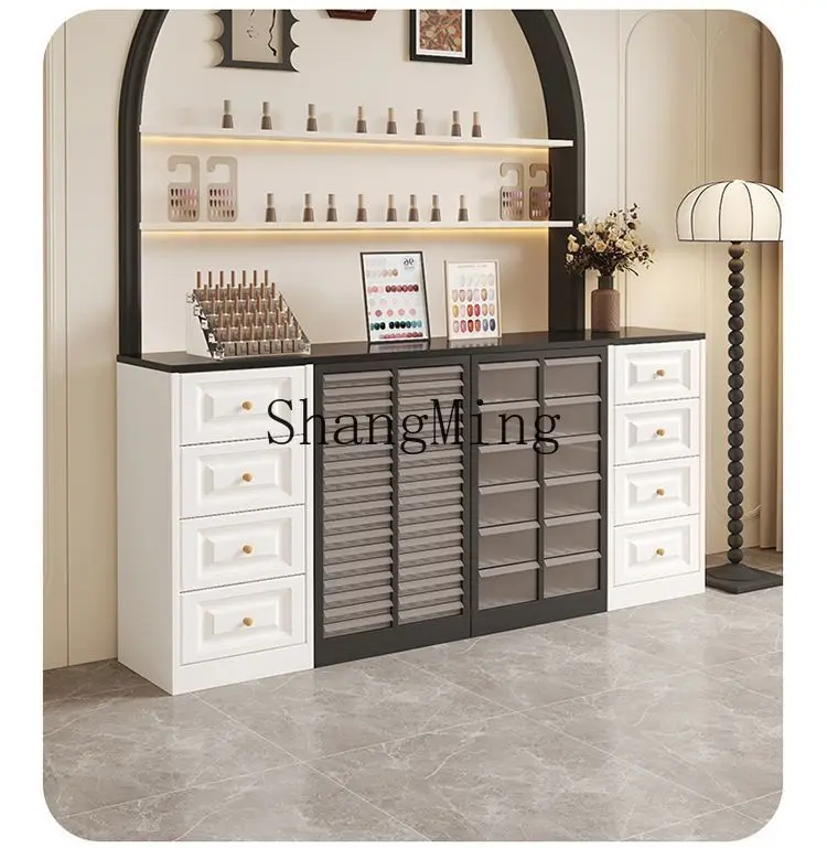 ตู้เก็บของสำหรับศิลปะ ตู้โชว์ ตู้เก็บยาทาเล็บสำหรับร้านเสริมสวย ตู้เก็บน้ำมันและกาว