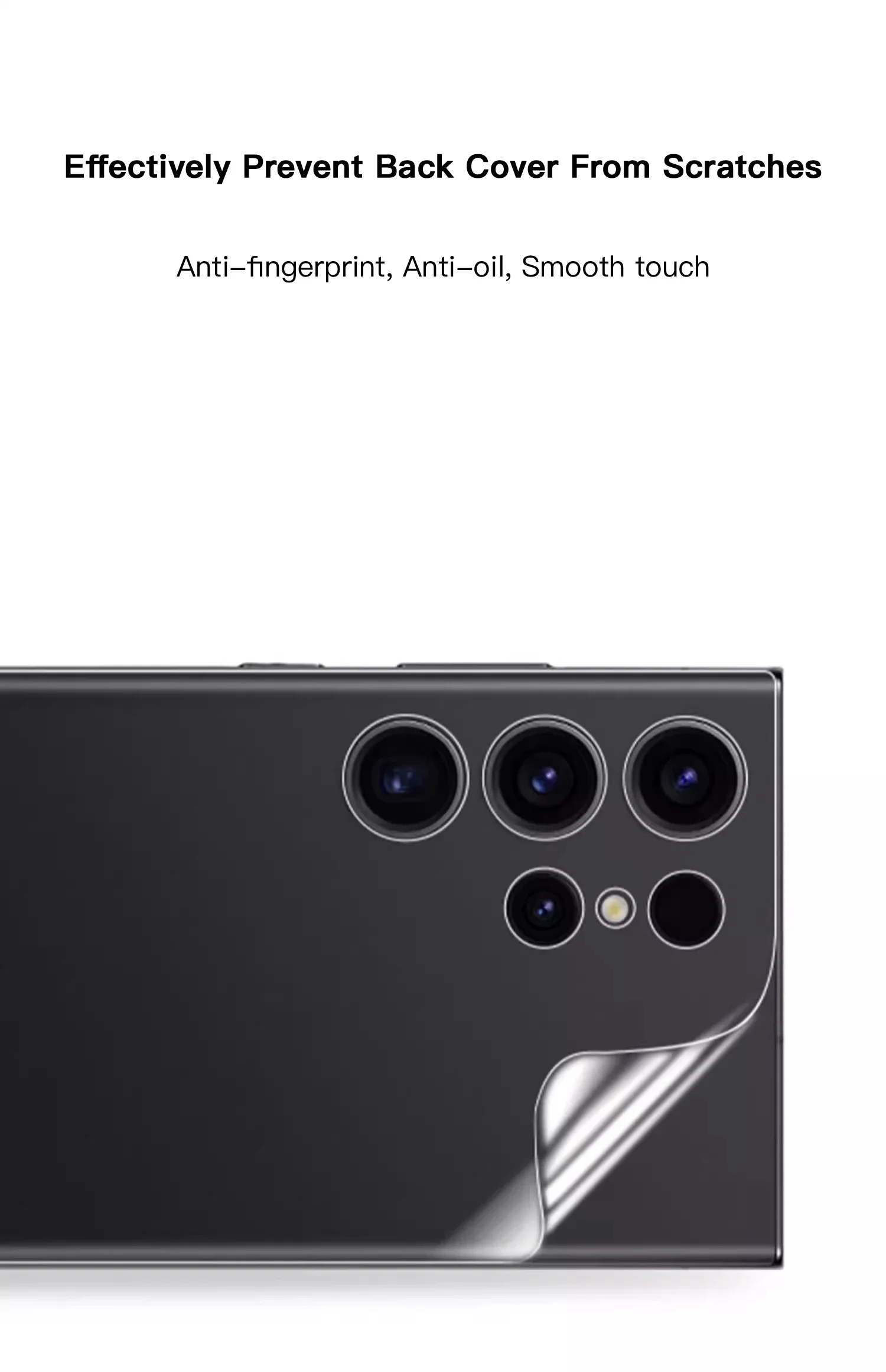 2-4 Stück Matte Hydrogel-Folie für Samsung Galaxy S25 S24 S23 S22 S21 S20 Ultra Plus FE Displayschutz Rückseitenfolie Kein Glas – Detail 3