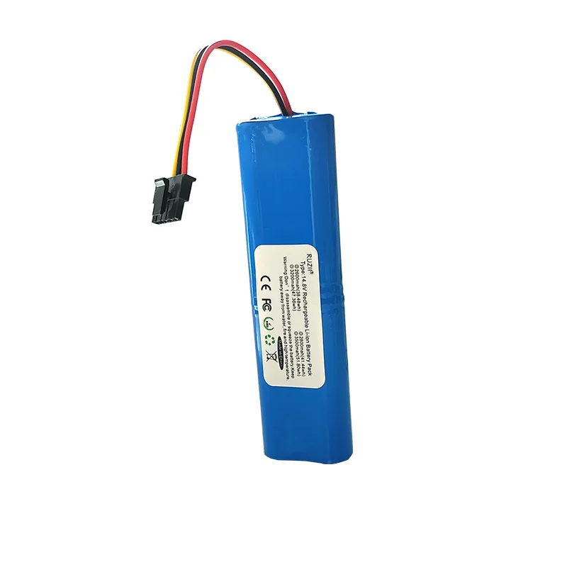 Литий-ионные аккумуляторы 14,4 В/14,8 в для Xiaomi Mijia STYTJ02YM, 3C,Yunmi MWC01-JG/Haier JX37, JX59, аккумуляторы для уборки