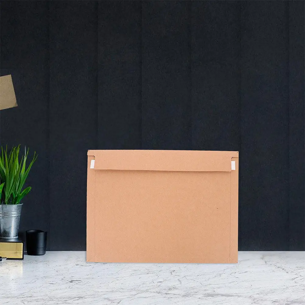 

25Pcs Photo Document Mailers Rigid Cardboard Envelopes Self Seal Mailing Envelopes Tear Strip Easy Open for Documents Books