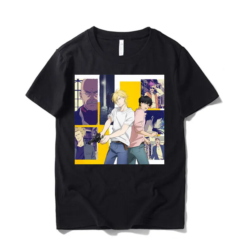 

Banana Fish Ash Lynx Printed Unisex T-Shirts 100% Cotton