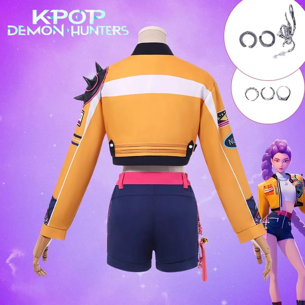 ¡CALIENTE! Disfraz de Cosplay Rumi MiuKoCosplay Anime KPop Demon Hunters Cosplay