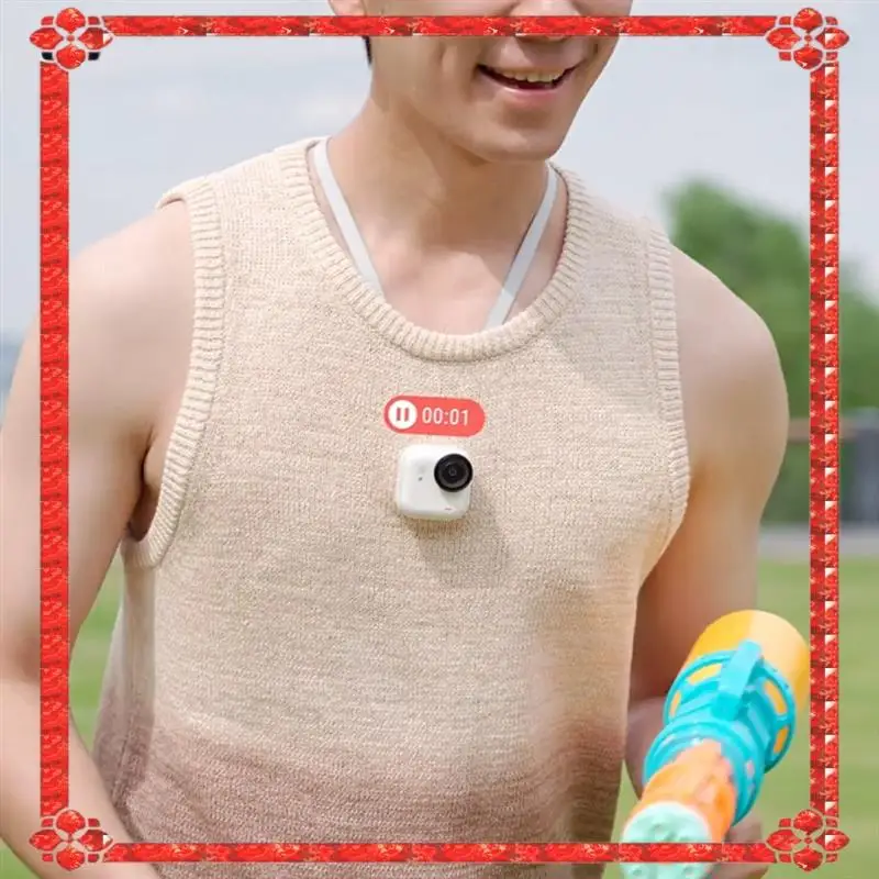 كاميرا الإبهام للتسليم على مدار 24 ساعة لـ GO Ultra المغناطيسي قلادة جيب الرقبة حزام الحبل POV اطلاق النار