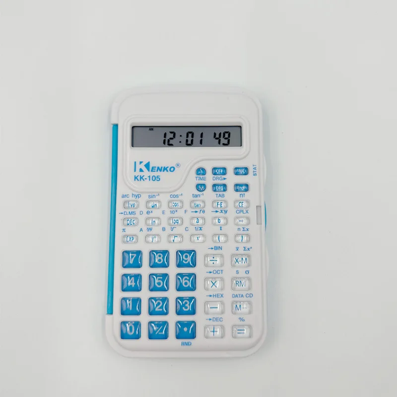 10-Digit Scientific Electronic Calculator Multifunctional Portable Calculator Student Stationery Office Supplie Coin Battery