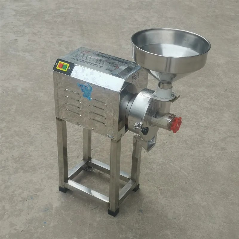 Commercial stainless steel grinding sesame paste grain grinding refiner, multi-functional pulverizer, electric grinding and grin