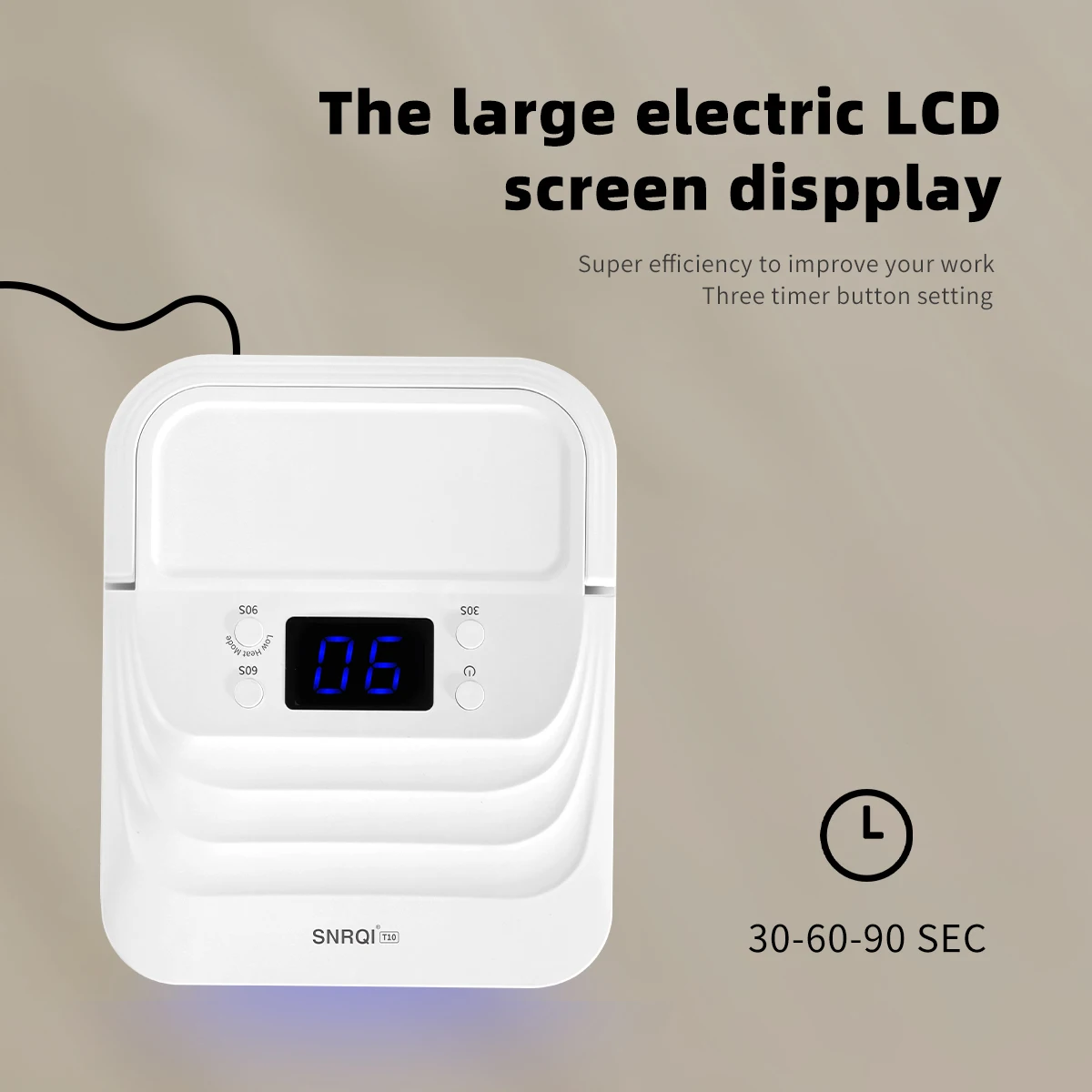 Lámpara LED UV para uñas de 48W, secador de uñas portátil profesional, esmalte de uñas de Gel de curado rápido, Sensor automático de luz UV con mango