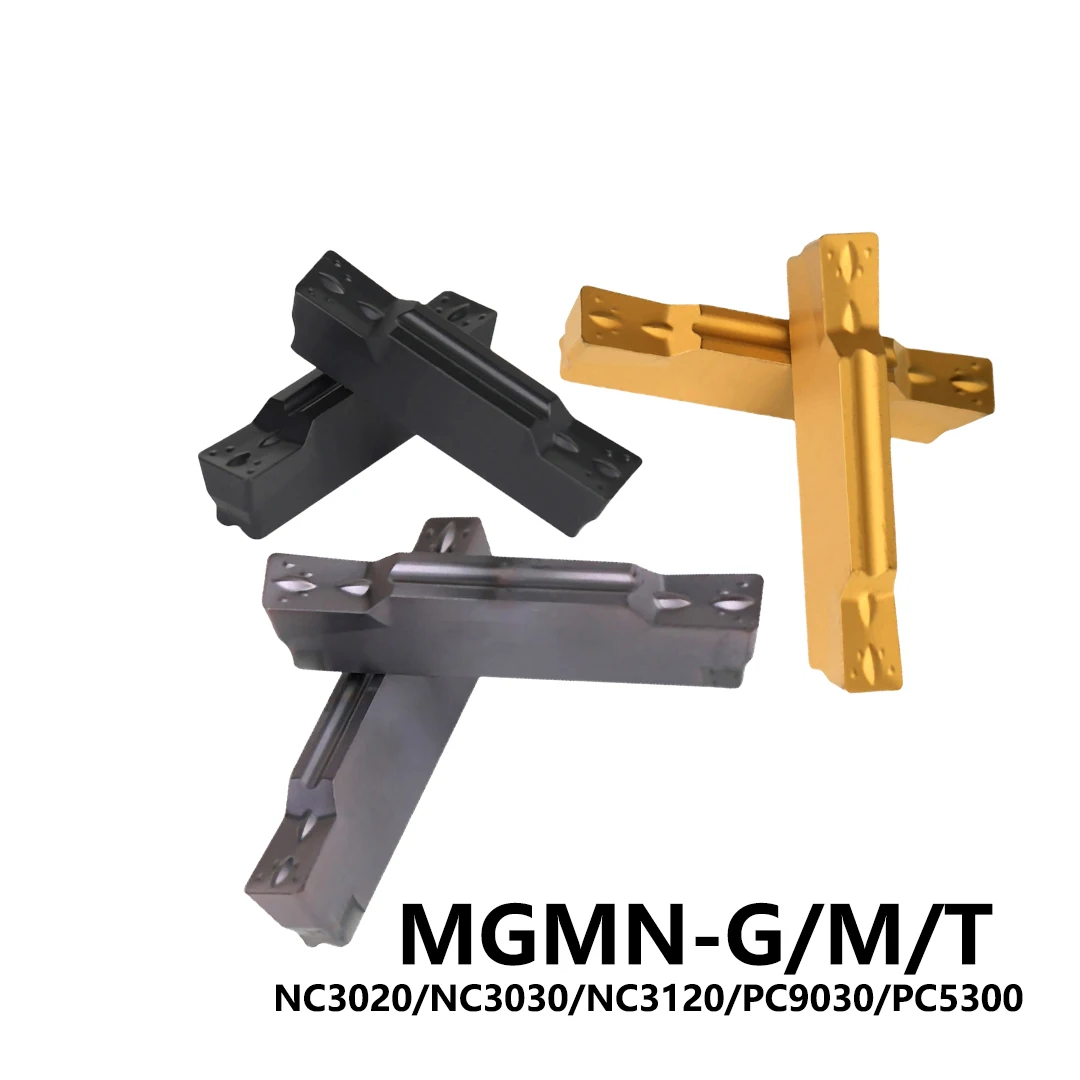 

Original 10pcs MGMN150 MGMN200 MGMN300 MGMN400 G M T Carbide Grooving Inserts for Steel Stainless Steel CNC Metal Parting Blades
