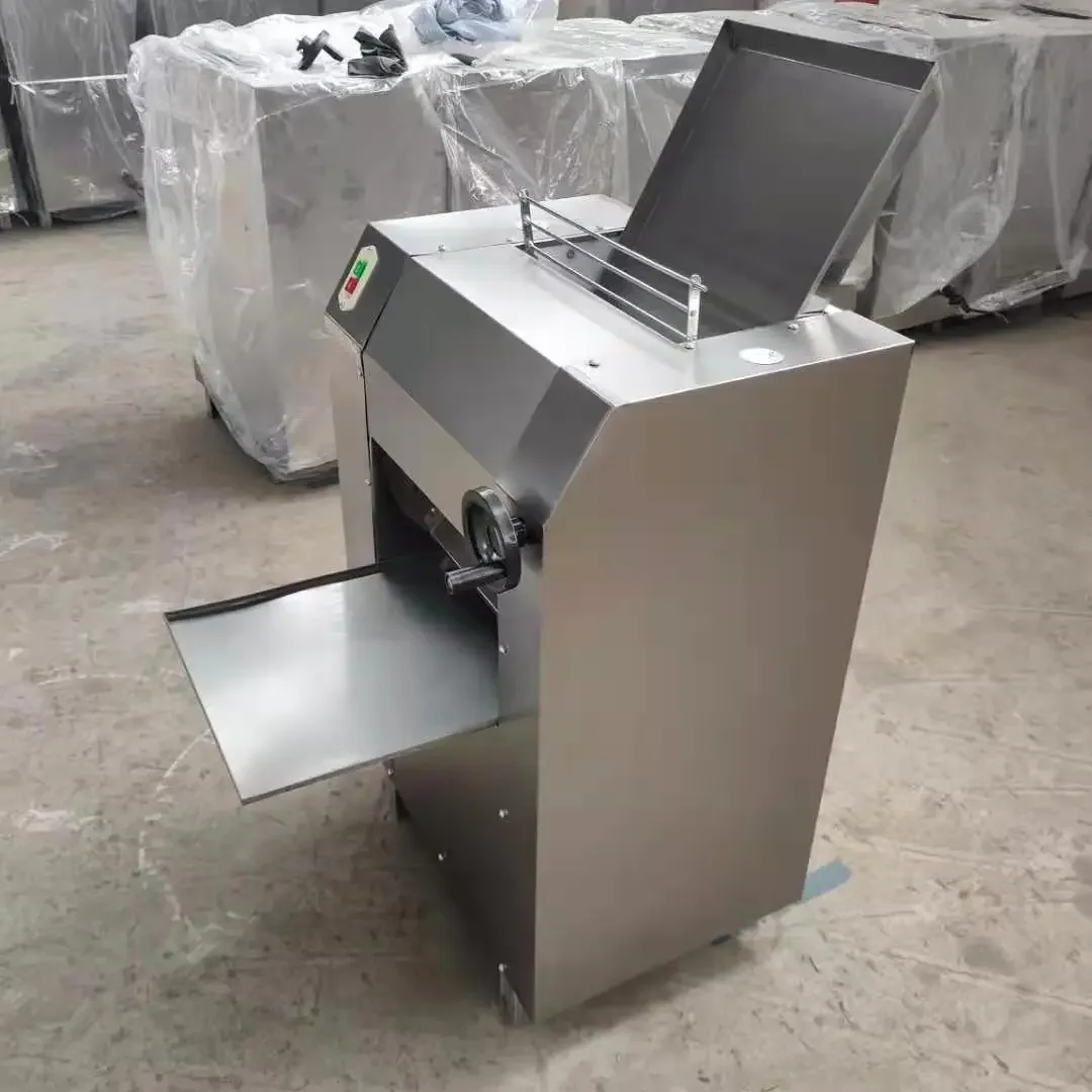 Restaurant Automatic Electric Grain Product Baklava Pasta Fresh Noodle Making Press Dough Sheeter Pressing Rolled Roller Machine