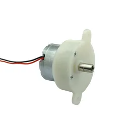 DC 3V-7.4V 5V 12RPM Slow Speed Mini 300 Gear Motor Micro 32mm Plastic Gearbox Gear Reduction Motor DIY Stage Lights Toy Model