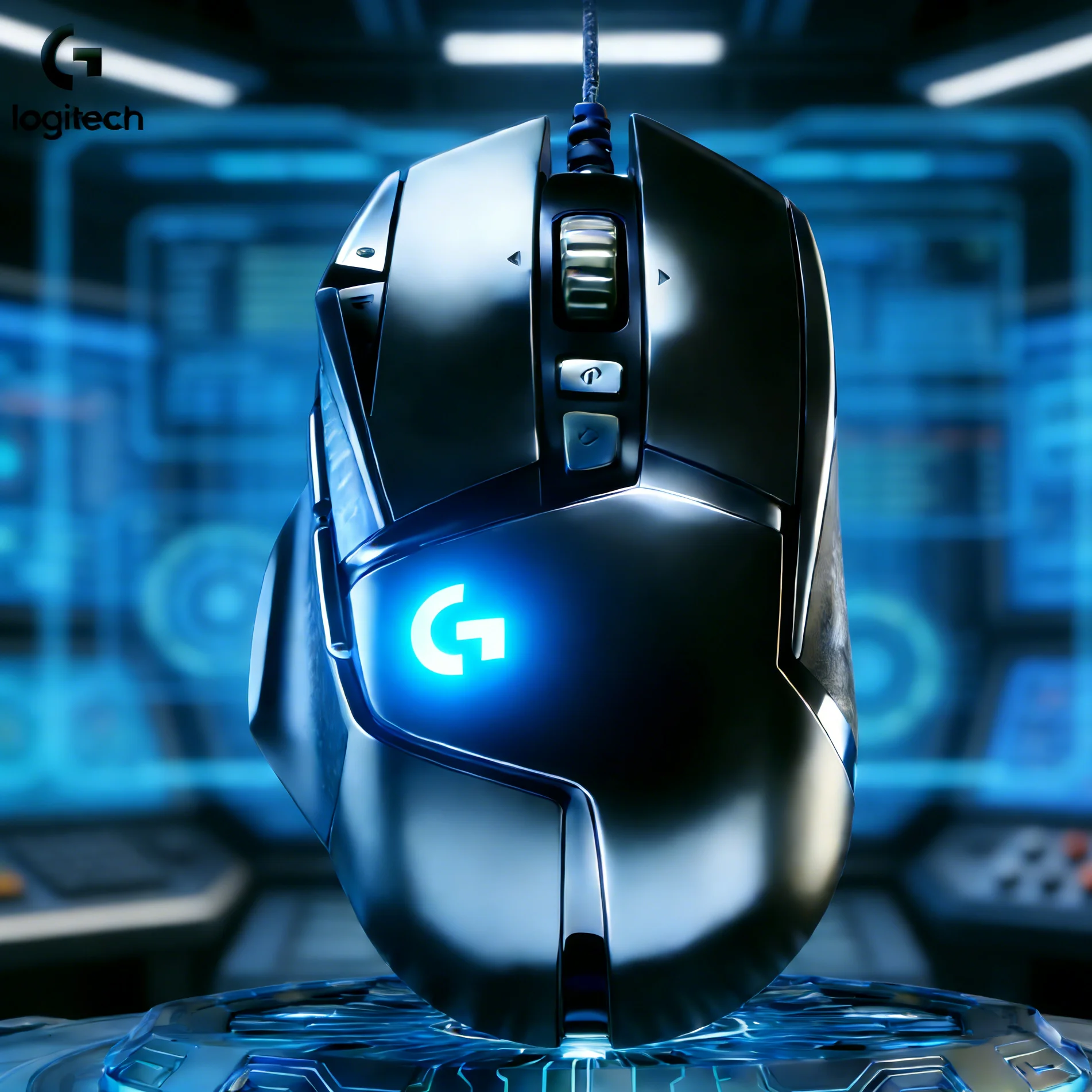 

Проводная мышь Logitech G502 HERO, механическая RGB-подсветка, черная мышь, двухрежимное высокоскоростное колесо прокрутки, 11 программируемых кнопок