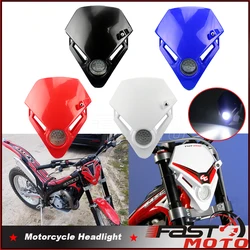 For Gas Gas Trial GP 280 250 300 125 XT TXE TXT Kawasaki Yamaha GSX ZXR CBR CBF Hornet Fazer Mini LED Headlight Head Light Lamp