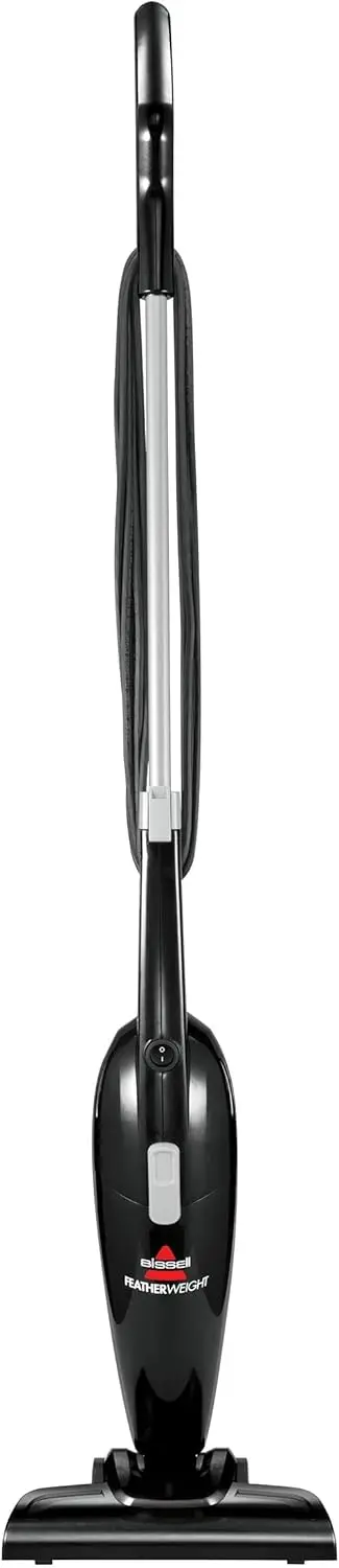 

Lightweight Bagless Stick Vacuum with Crevice Tool, Black - Easy Cleaning for Home