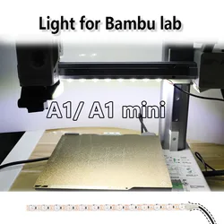 For Bambu Lab A1/A1mini Led Light Strip Ra95 Fill light 24V Super Bright Bambulab 3D Printer Pccessories