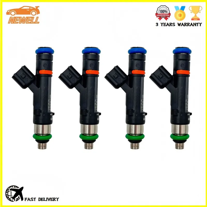 

4pcs 0280158179 8S4Z9F593A FJ993 822-11209 Fuel Injector For Ford C-Max Focus Fusion Transit Connect Lincoln MKZ L4 2.0L 2008-19