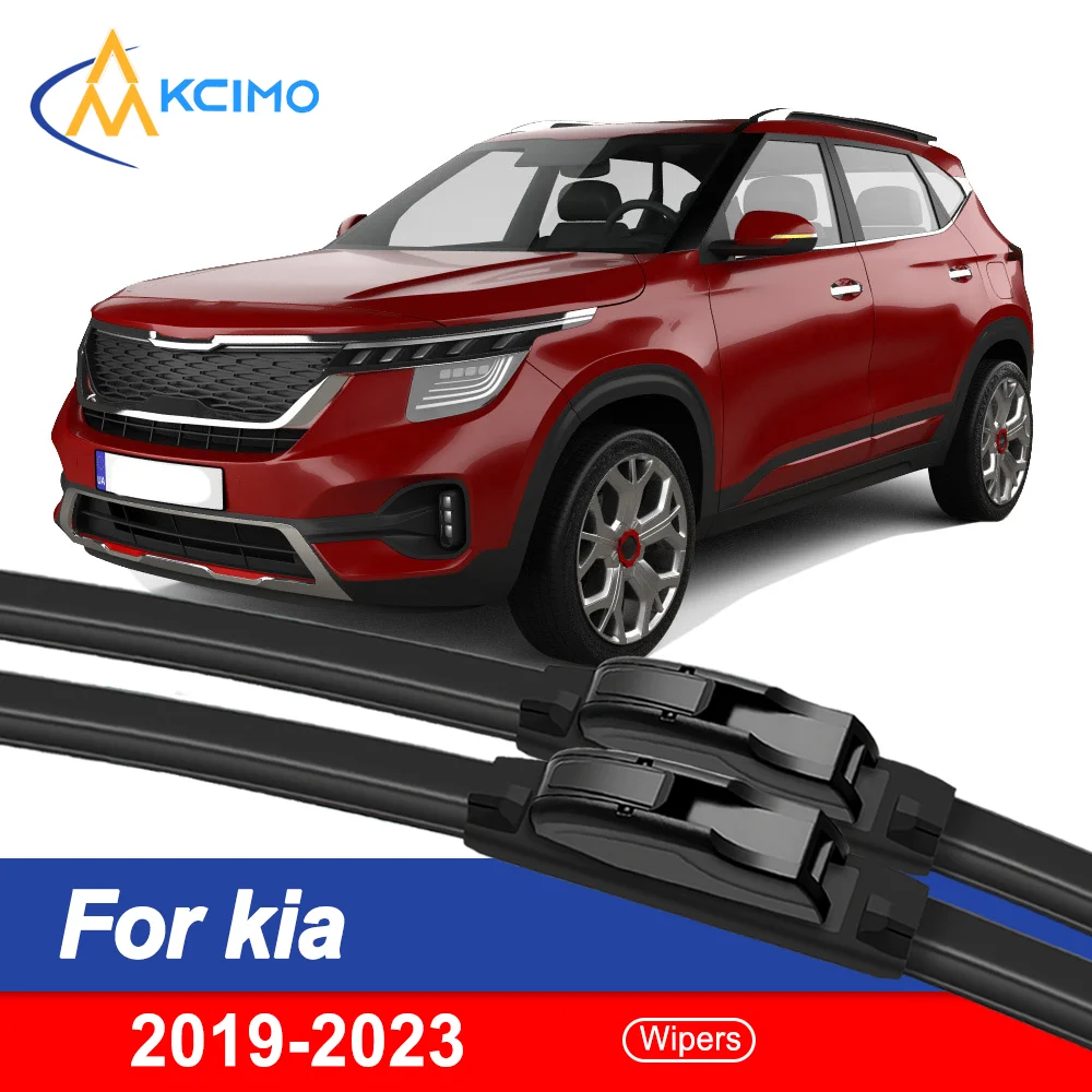 

Premium 2-Pack Wiper Blades for Kia KX3 SP2c 2019-2023 Kia Seltos All-Season Durable Quiet Wiping with Uninterrupted Visibility