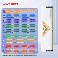 JUHOR DDR5 16GB 6000MHz DIMM Desktop Computer Gaming Memory Ram