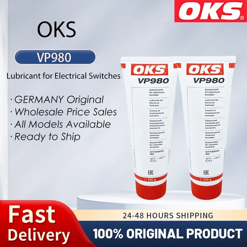 OKS VP980 Switch Contact Lubricant 250g – Waterproof, Corrosion-Resistant, Long-Life Grease, Original Product