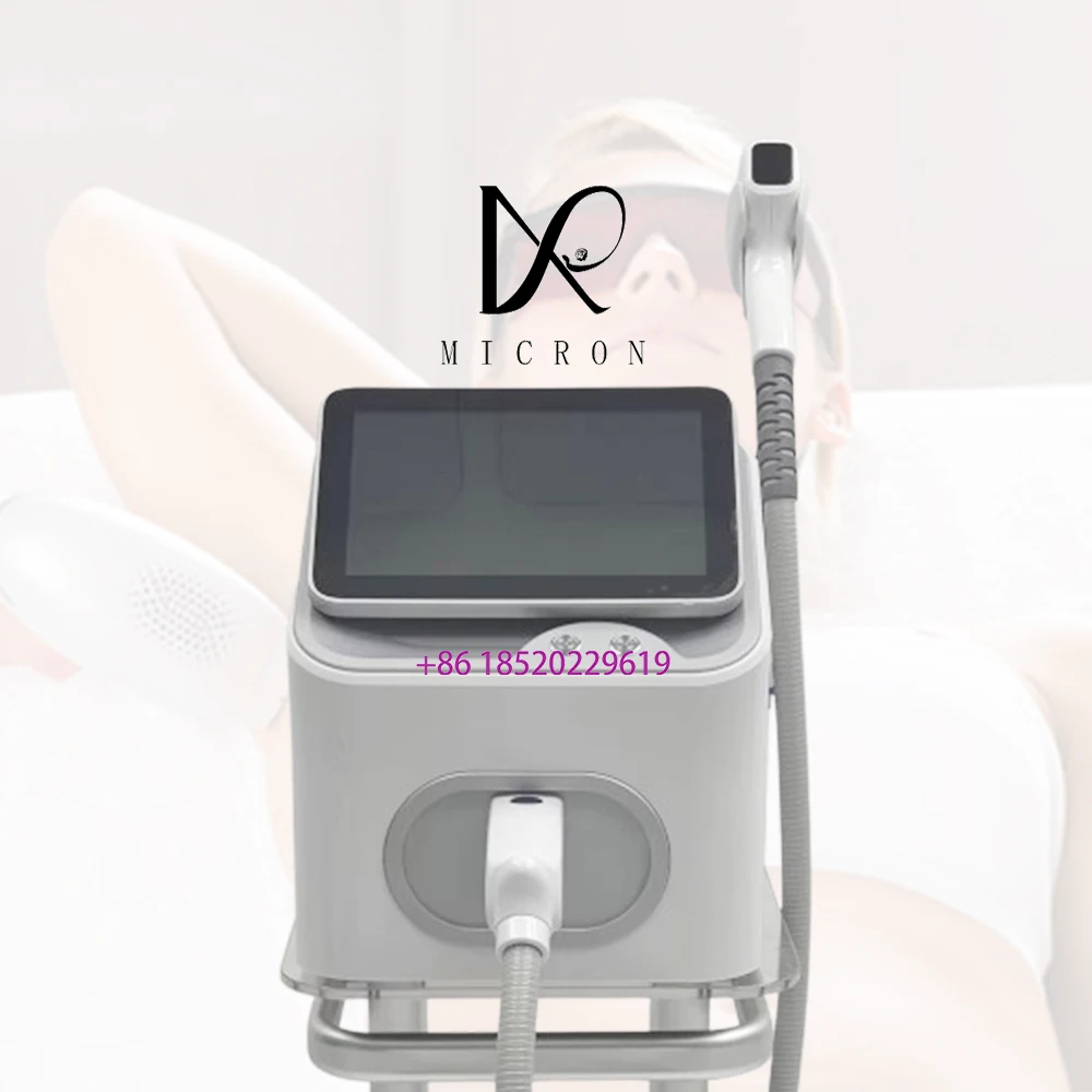 2000W 808 Diode Laser Hair Removal Machine 3 Wavelength 755nm 808nm 1064nm Ice Platinum Titanium Painless Professional Equipment