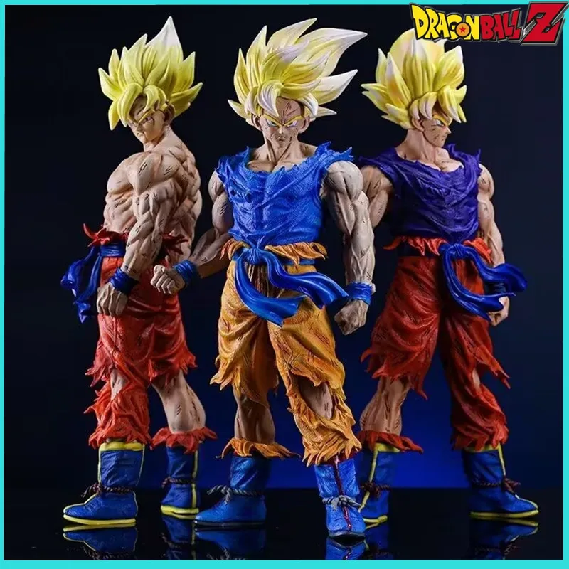 

Dragon Ball Z Anime Figure 43cm Gk Son Goku Vegeta Super Saiyan Pvc Action Model Statue Collectible Toy Children Halloween Gift