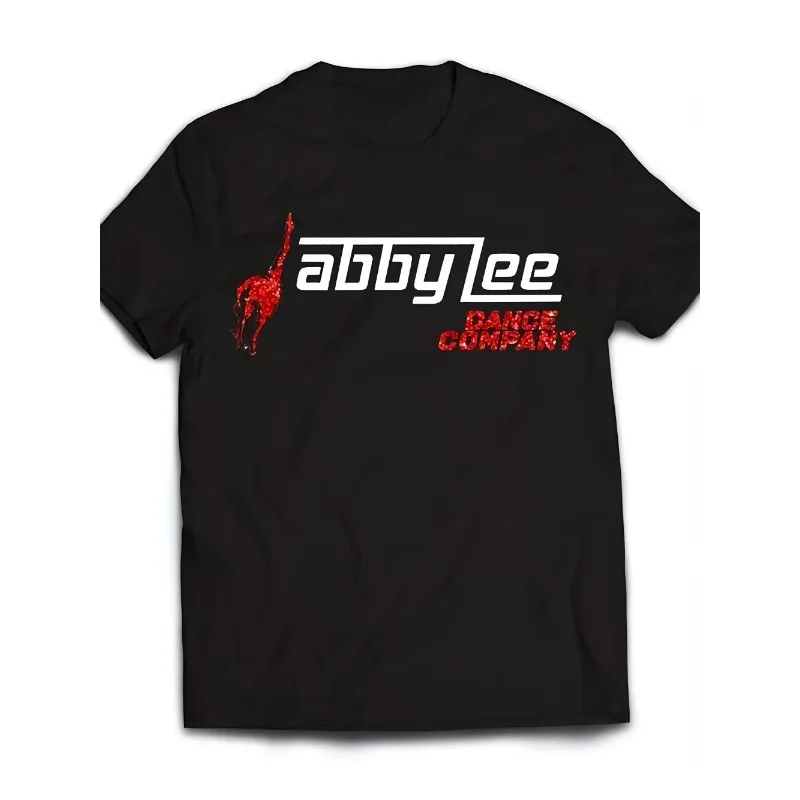 Men's Abby Lee Dance Company ALDC Retro Logo T-shirt, Suitable for Both Men and Women in All Seasons