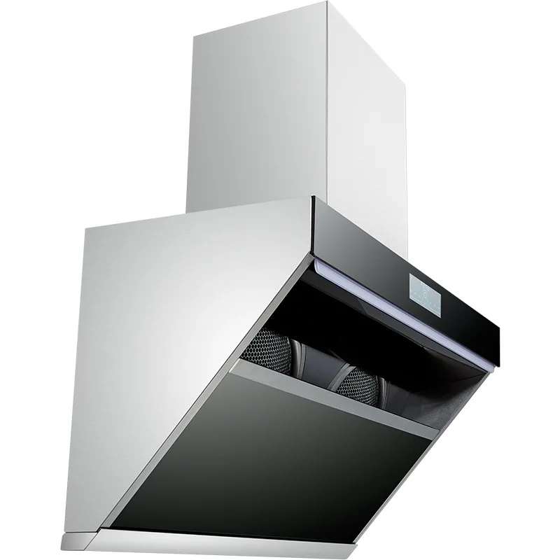 New Design Super Slim Auto Cleran Stainless Steel Kitchen Chimney Range Hood 895**386*475mm